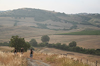 Colline sotto Podere Santa Pia

