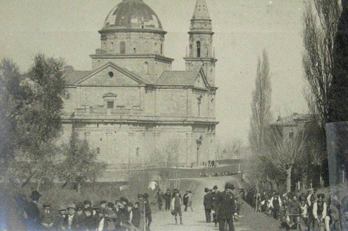 San Biago, Montepulciano, foto storica