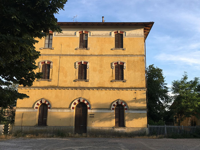 La stazione di Sant'Angelo-Cinigiano 