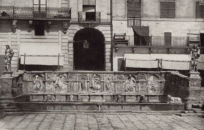 The Fonte Gaia, 1856, Alinari Archive, Florence