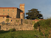 Castiglioncello Bandini, the castle Castiglion del Torto